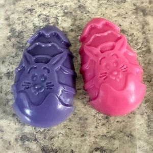 Easter Bunny Soap Set - Purple & Hot Pink